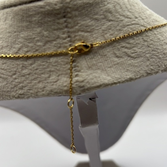 Sagittarius The Archer Zodiac Goldtone Necklace with Rhinestones Nov 22-Dec 21. - Picture 4 of 12